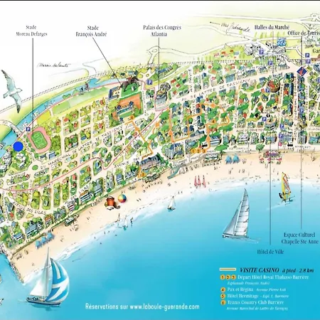 公寓 L'elegance A La Bauloise Entre Benoit Et Port Du Pouliguen - Court De Tennis Et Parking