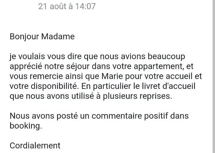 Apartamento Escapade Lumineuse - Proche - Parking Privé